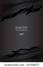 cover design,Black Abstract Background,leaflet,book, template design