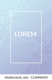 Cover design.Colorful halftone gradients. Colorful geometric background.