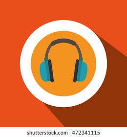cover ears protection icon vector illustration design