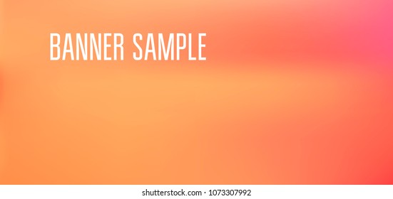 Cover facebook page gradient background with text. Minimalist graphic design layout template for advertising, creative and business concept. Abstract sale poster vector. Banner design.