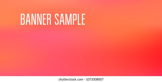 Cover facebook page gradient background with text. Minimalist graphic design layout template for advertising, creative and business concept. Abstract sale poster vector. Banner design.