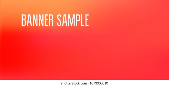 Cover facebook page gradient background with text. Minimalist graphic design layout template for advertising, creative and business concept. Abstract sale poster vector. Banner design.