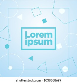 Cover with Flat Dynamic geometric Design pattern. Cool colorful backgrounds. Applicable for Banners, Placards, Posters, Flyers. Eps10 vector template.