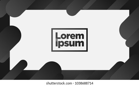 Cover with Flat Dynamic geometric Design pattern. Cool colorful backgrounds. Applicable for Banners, Placards, Posters, Flyers. Eps10 vector template.