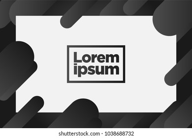 Cover with Flat Dynamic geometric Design pattern. Cool colorful backgrounds. Applicable for Banners, Placards, Posters, Flyers. Eps10 vector template.