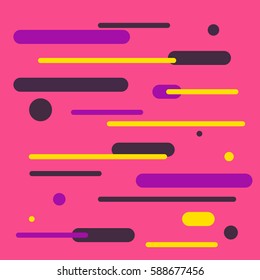 Cover with flat geometric colorful backgrounds. Applicable for Banners, Placards, Posters flat vector