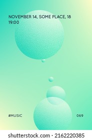 Cover fluid with round shapes. Gradient circles on holographic background. Modern hipster template for placards, banners, flyers, report, brochure. Minimal cover fluid in vibrant neon colors.