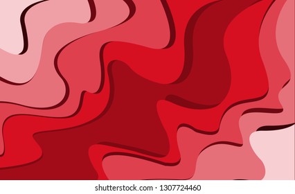 Cover or flyer abstract multicolor background. Vector design layout for business presentations, flyers, posters and invitations. Colorful carving art. Dynamic effect