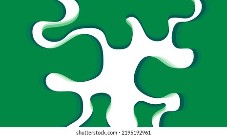 Cover or flyer template with 3d abstract ,Vector template in carving art style. Modern design