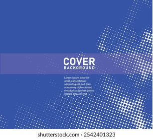 COVER FULL COLOR HALFTONE BACKGROUND