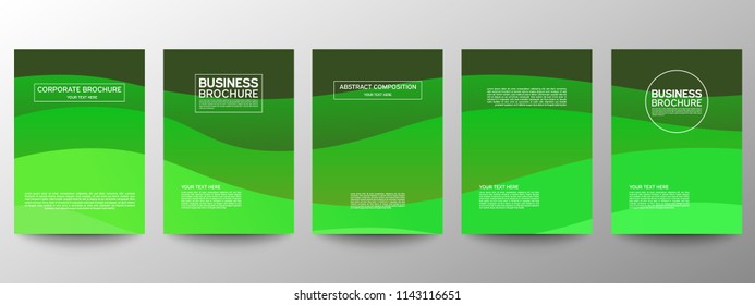 Cover geometric minimal. Set. Vector abstract line pattern for poster design. Set of templates for business brochures. Cool halftone gradients.Graphic pattern for annual album backdrop.Material design