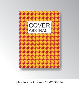 Cover Geometric Pattern for business design. Simple shapes composition