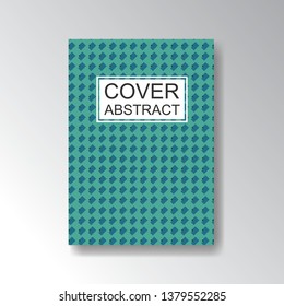 Cover Geometric Pattern for business design. Simple shapes composition