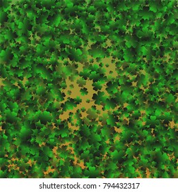 Cover isolated green is a confetti which consist of many isolated elements. Stylish and beautiful clover isolated green. Can be used as poster, border, background, wallpaper, card and etc
