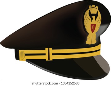 cover of the Italian police with coat of arms