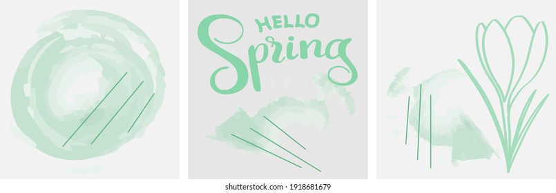 Cover kit - hello spring with floral print. Delicate pastel shades for a splash with a trendy design.