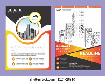 cover, layout, brochure, magazine, catalog for annual report