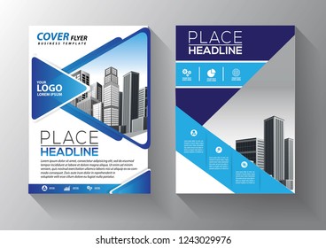 cover, layout, brochure, magazine, catalog, flyer for company or report