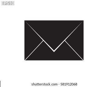 cover letter, sign, symbol, vector illustration eps10