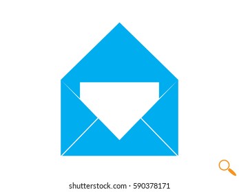 cover letter, sign, symbol, vector illustration eps10