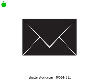 cover letter, sign, symbol, vector illustration eps10