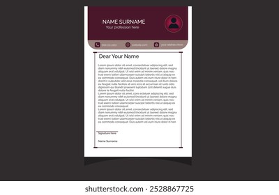 Cover Letter Templates and letter design