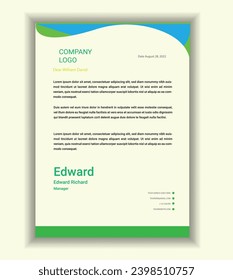 cover letter ,unique cover letter with vector art