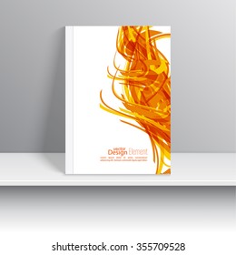 Cover magazine with random weave. 