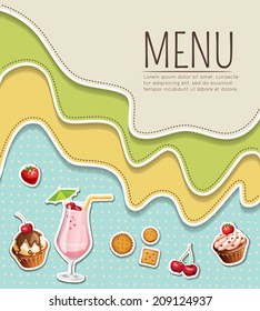 Cover menu design 