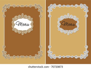 cover menu design
