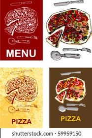 cover for menu - pizza