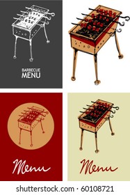 cover for menu - right size A4 - A3... handmade sketch based.