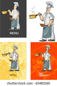 cover for menu - right size A4 - A3... handmade sketch based