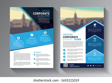 cover modern layout, annual report, poster, geometric shapes for tech, science, market with light background