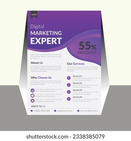 cover modern layout, annual report, poster, flyer in A4 with colorful triangles.