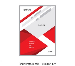 cover page annual report business blue stock vector royalty free cover page of report
