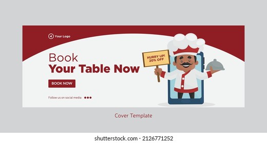 Portada de la plantilla de libro de su tabla ahora.
