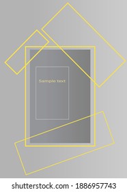 cover page or cover concept in trending colors of 2021
