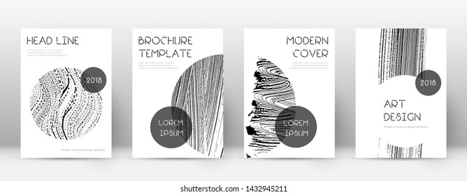 Cover page design template. Trendy brochure layout. Classic trendy abstract cover page. Soap invert grunge texture background. Wonderful poster.