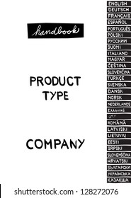 cover page of handbook for any type of device