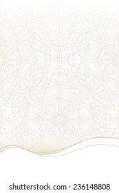 cover page with pattern