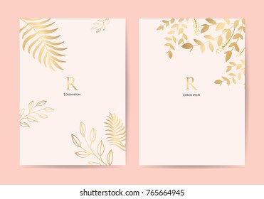 cover page templated rose and gold wallpaper 