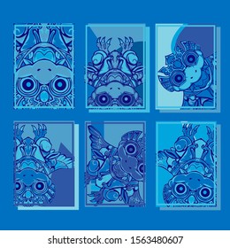 Cover page templates dynamic vector set. Abstract colorful halftone gradient backgrounds for journal design. Eps10 vector. Geometric patterns cool magazine covers graphic design.