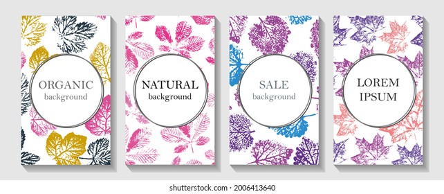 Cover page templates. Good for poster cover, banner, placard, brochure and other graphic design. Applicable for notebooks, planners, brochures, books, catalogs etc.