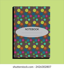 Plantillas de portada. Diseños abstractos universales. Aplicable para cuadernos, planificadores, folletos, libros, catálogos, etc. Patrones y máscaras sin costuras utilizadas, fácil de cambiar de tamaño. Vector.