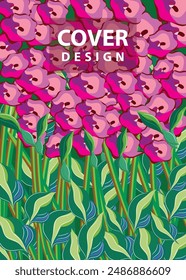 Cover page templates. Universal abstract layouts. Applicable for notebooks, planners, brochures, books, catalogs etc.