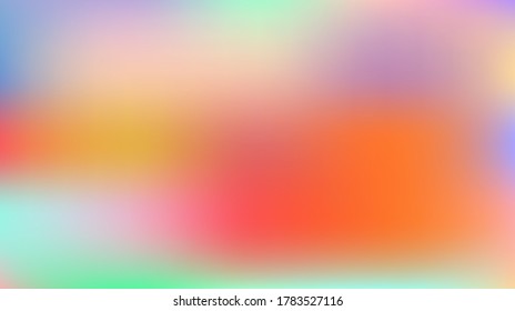 Cover page for wallpaper. Colorful fluid design. Vector light background.