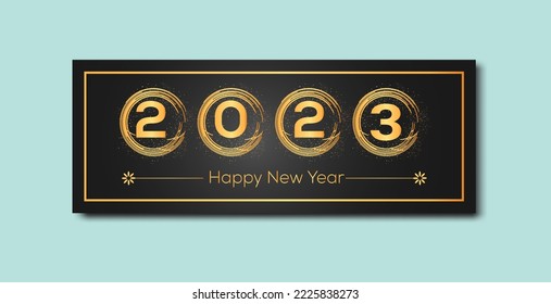 Cover Photo Design For Happy New Year 2023, Cover Photo Design, Cover Photo Template,