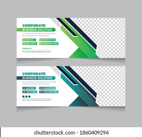 cover photo design for social media post banner design template. abstract theme use for multipurpose concept.