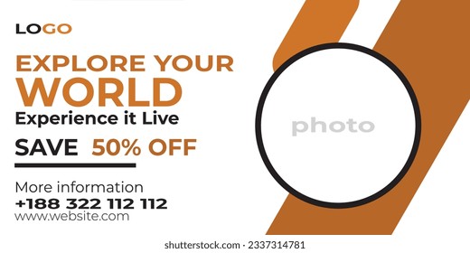 Cover Photo Design and Social Media Post for Online Marketing Promotion Banner, Story and Web Internet Ads Flyer